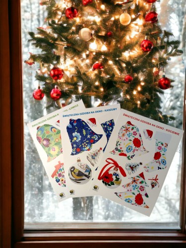 naklejki bożonarodzeniowe folk kaszubskie okno3.jpg