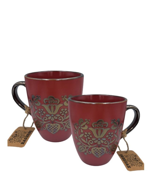 kubek kaszubski ceramiczny czerwony2.jpg