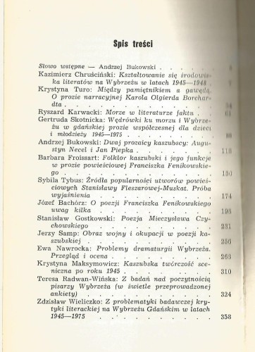 Literatura gdańska i ziemi gdańskiej w latach 1945-1975 - spis .jpg