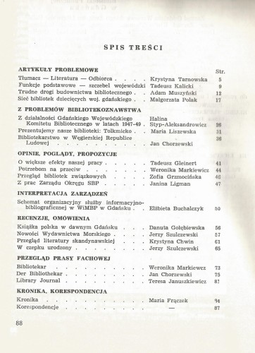 bibliotekarz gdański maj 1974 - spis treści.jpg