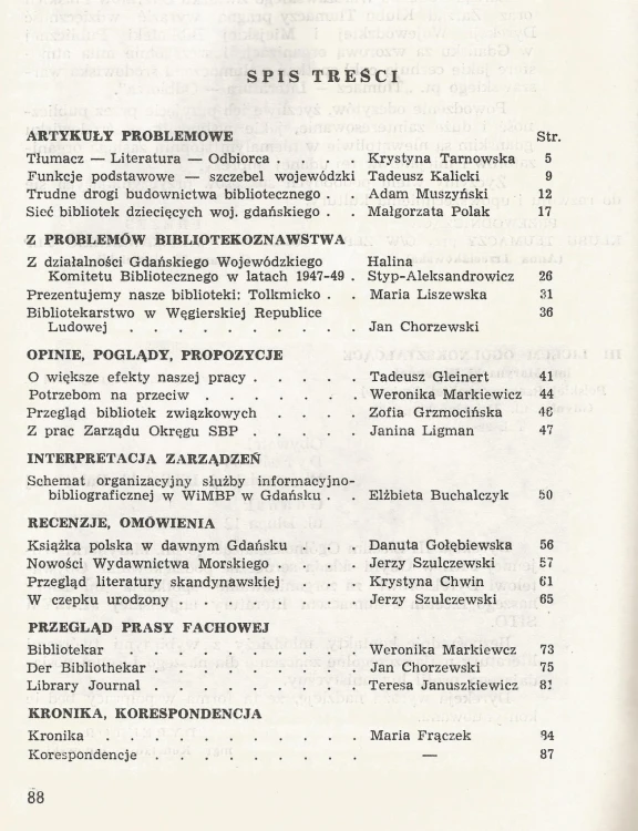 Bibliotekarz Gdański - maj 1974 spis treści.jpg