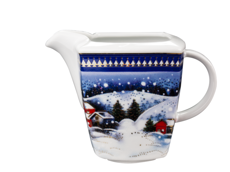 Świąteczny mlecznik porcelana Lubiana (Wiktoria)