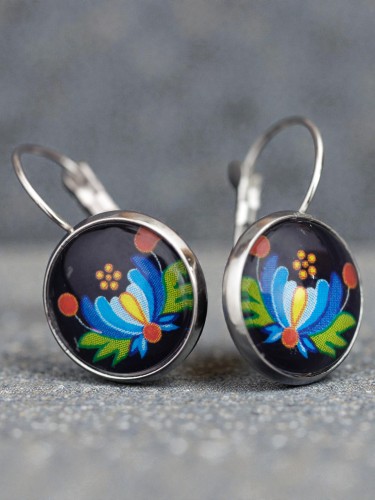 kolczyki-kaszubskie-palmeta-czarna-bigle-angielskie