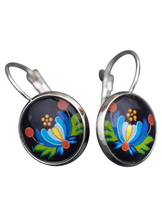 kolczyki-kaszubskie-palmeta-czarna-bigle-angielskie