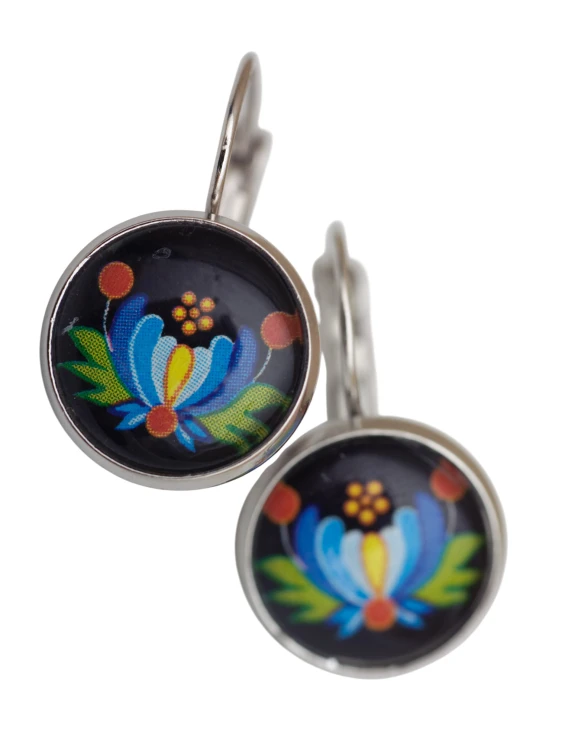 kolczyki-kaszubskie-palmeta-czarna-bigle-angielskie.