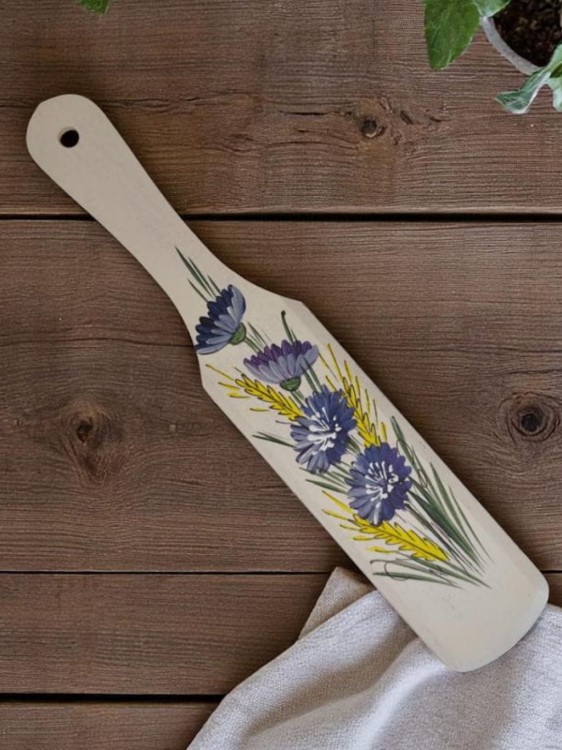 lopatka-drewniana-folk-kwiaty-chabry