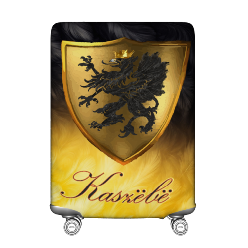 Elastyczny-pokrowiec-na-walizke-z-kaszubskim-gryfem-Kaszebe