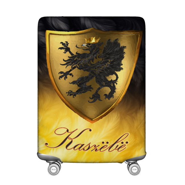Elastyczny-pokrowiec-na-walizke-z-kaszubskim-gryfem-Kaszebe