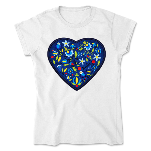 koszulka-damska-serce-kaszubskie-white