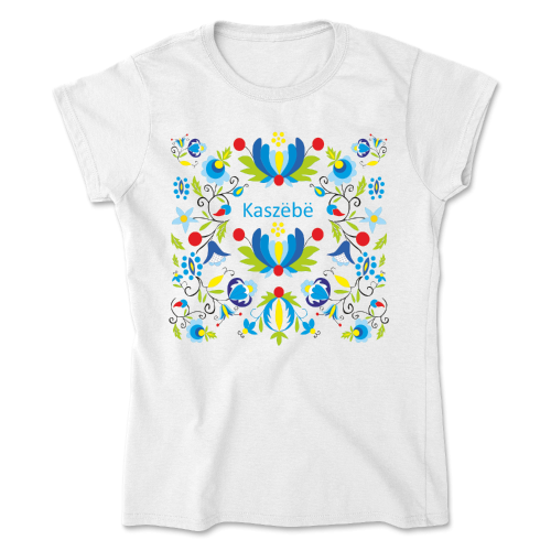 koszulka-damska-kaszebe-haft-kaszubski-styl-folk-biala