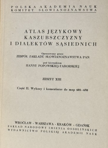 atlas-jezykowy-kaszubszczyzny-i-dialektow-sasiednich-zeszyt-XIII