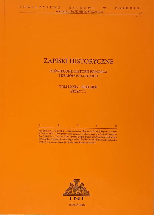 zapiski-historyczne-poswiecone-historii-pomorza-i-krajow-baltyckich-2009-rok-zeszyt-1