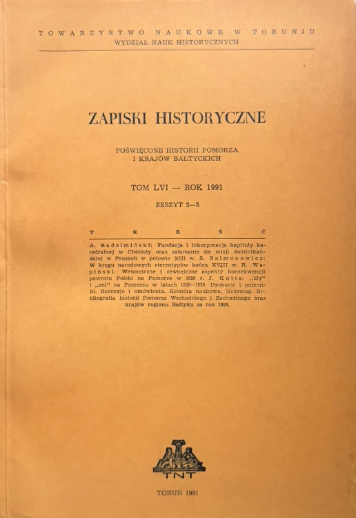 zapiski-historyczne-poswiecone-historii-pomorza-i-krajow-baltyckich-1991-rok-zeszyt-2-3