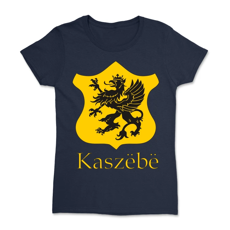 koszulka-damska-z-gryfem-kaszubskim-navy