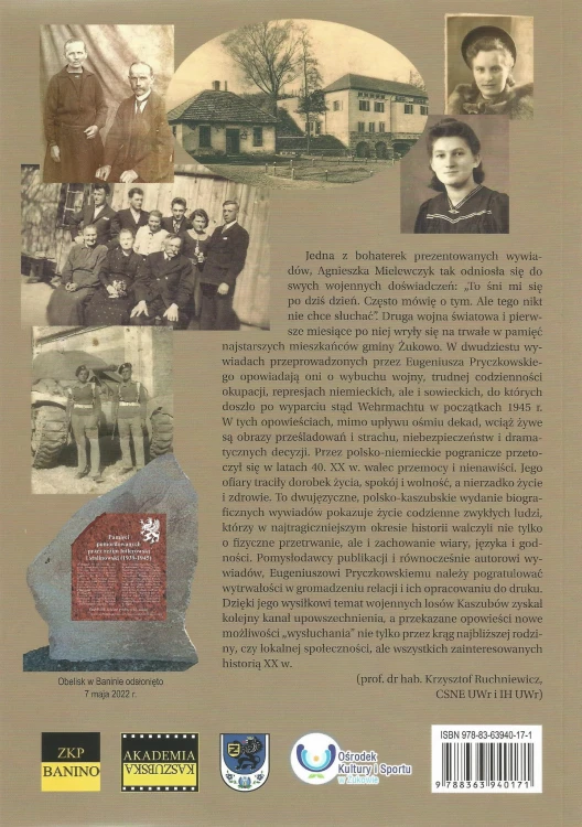 Tu może być twoja śmierć. Wòjnowé wspòmnienia Kaszëbów z Gminë Żukòwò.jpg