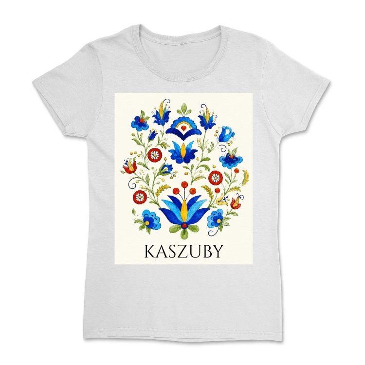 damska-koszulka-kaszuby-kwiaty-haftu-kaszubskiego-white