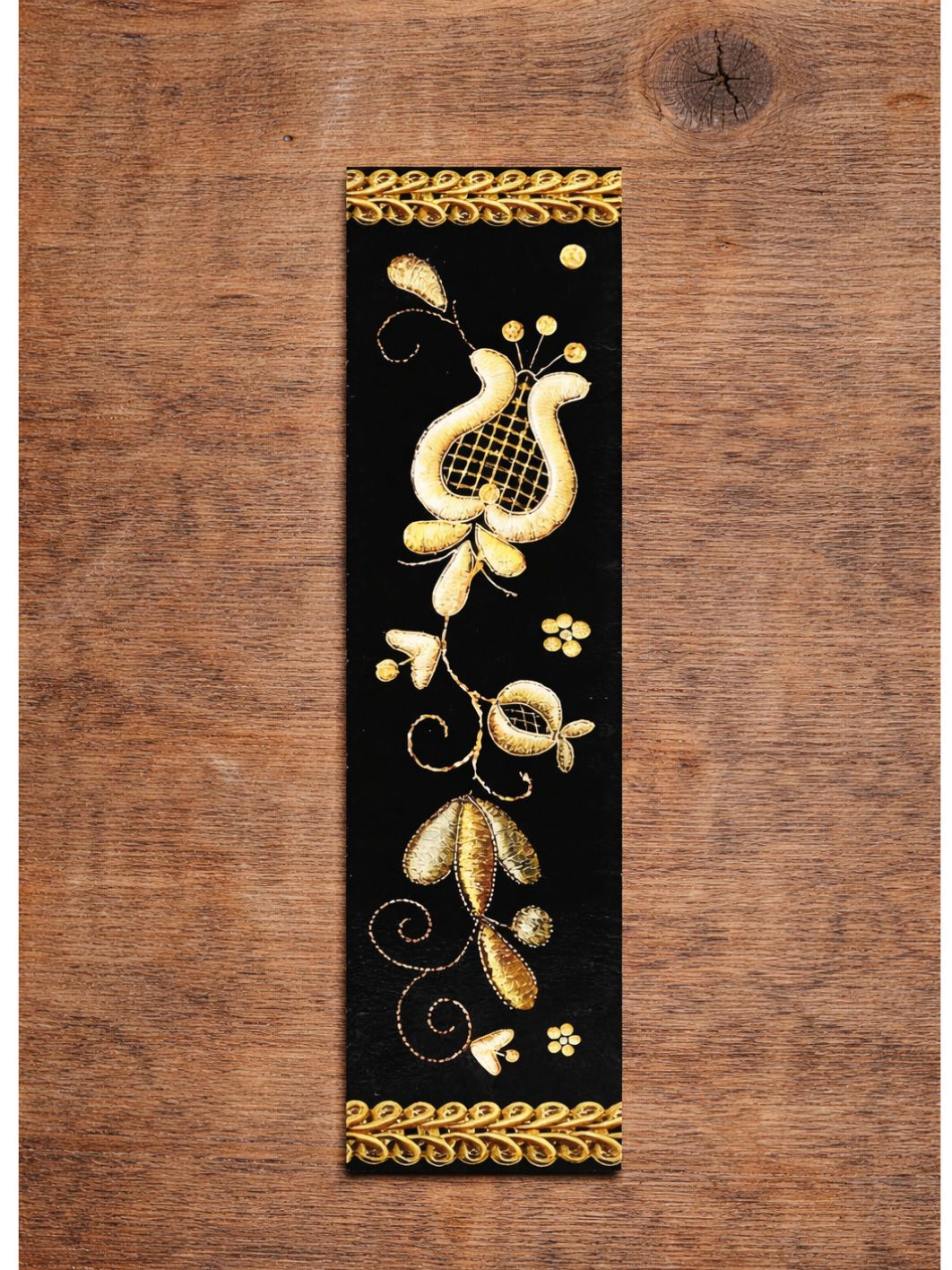 Zakladka_papierowa_do_ksiazki_kaszubska_haft-_czepcowy_zlotnicowy